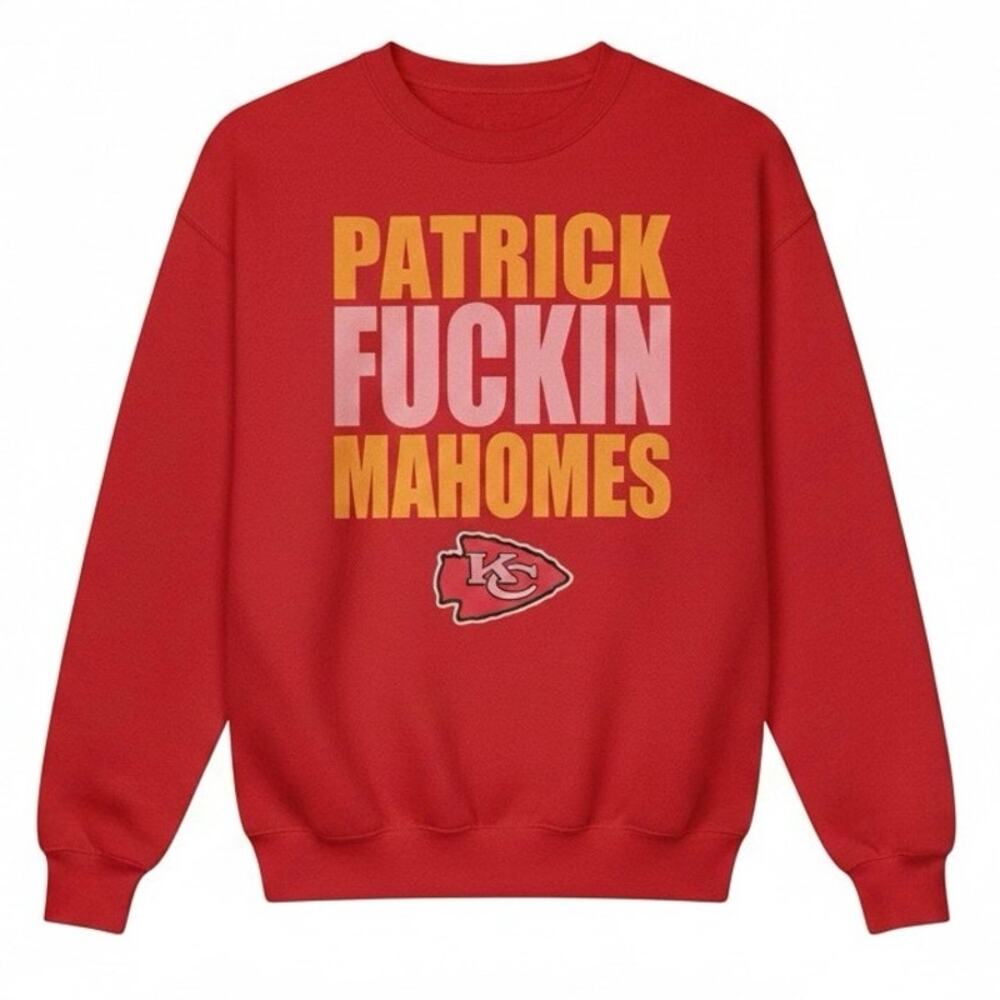 Patrick Mahomes Kansas City Chiefs Sweatshirt NFL Football Size XL